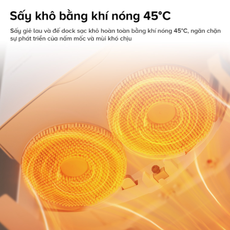 Sấy giẻ bằng khí nóng 45 độ C