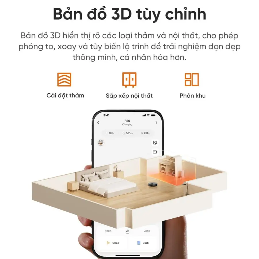 Bản đồ 3D tùy chỉnh