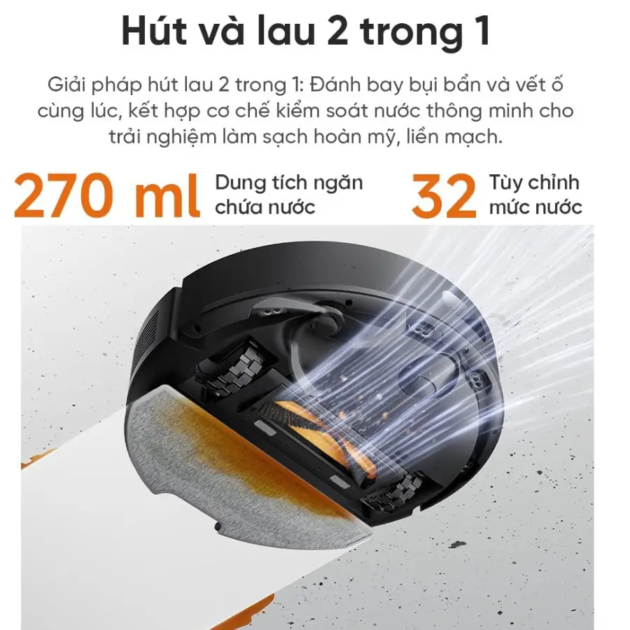 Lau hút 2in1