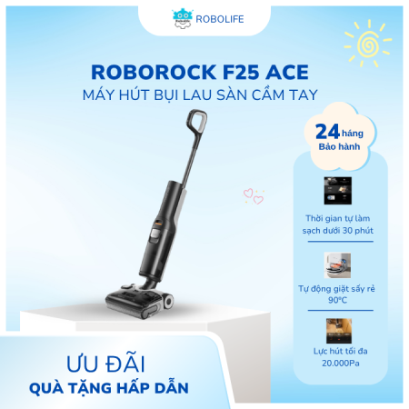Máy hút bụi lau nhà cầm tay Roborock F25 Ace