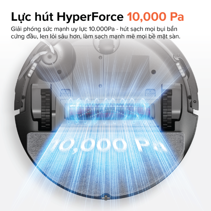 Lực hút HyperForce 10.000Pa
