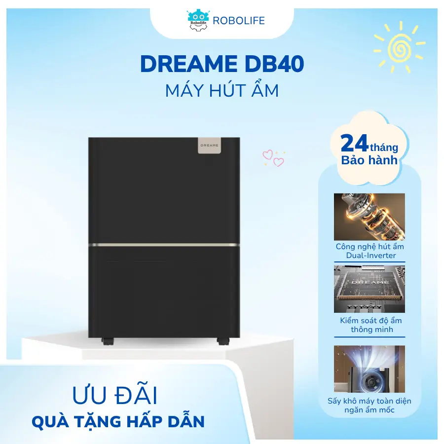MÁY HÚT ẨM DREAME DB40