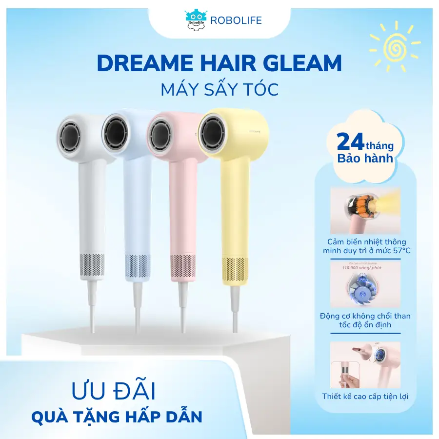 MÁY SẤY TÓC DREAME HAIR GLEAM