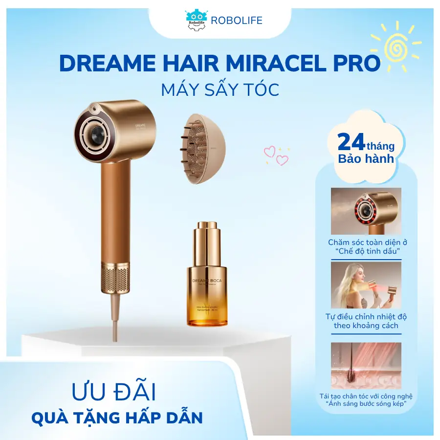 MÁY SẤY TÓC DREAME HAIR MIRACEL PRO