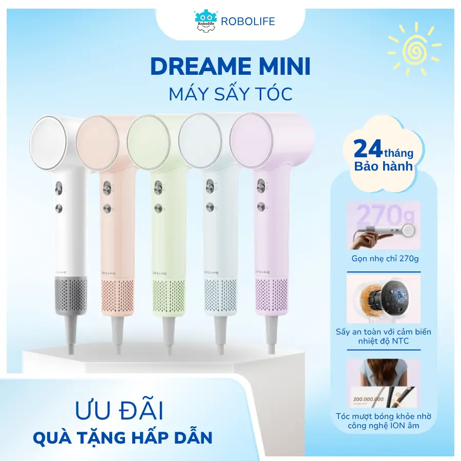 MÁY SẤY TÓC DREAME HAIR MINI