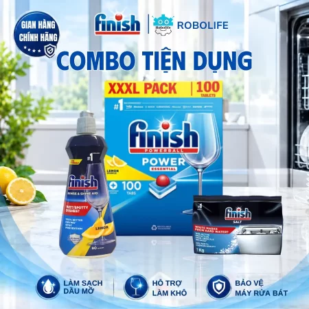 Essential+ Dầu bóng + Muối 1kg