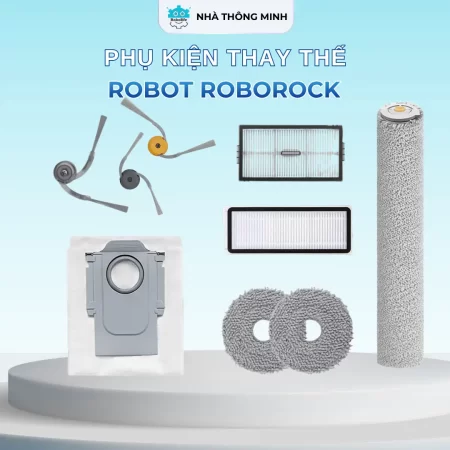 PHỤ KIỆN THAY THẾ CHO ROBOT HÚT BỤI LAU NHÀ ROBOROCK QREVO SERI